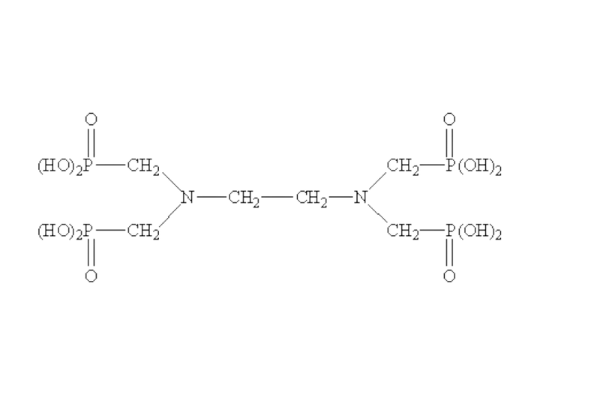 EDTMPA Structural Formula: