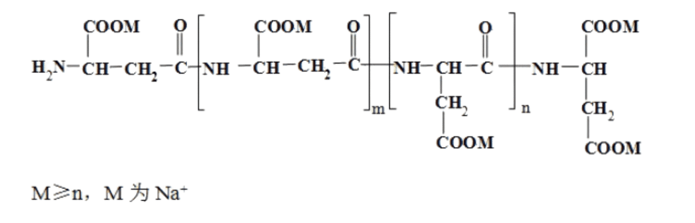 Sodium of Polyaspartic Acid (PASP) Structural Formula