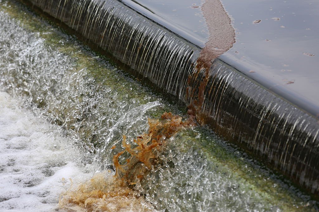 How do water treatment plants remove chemicals