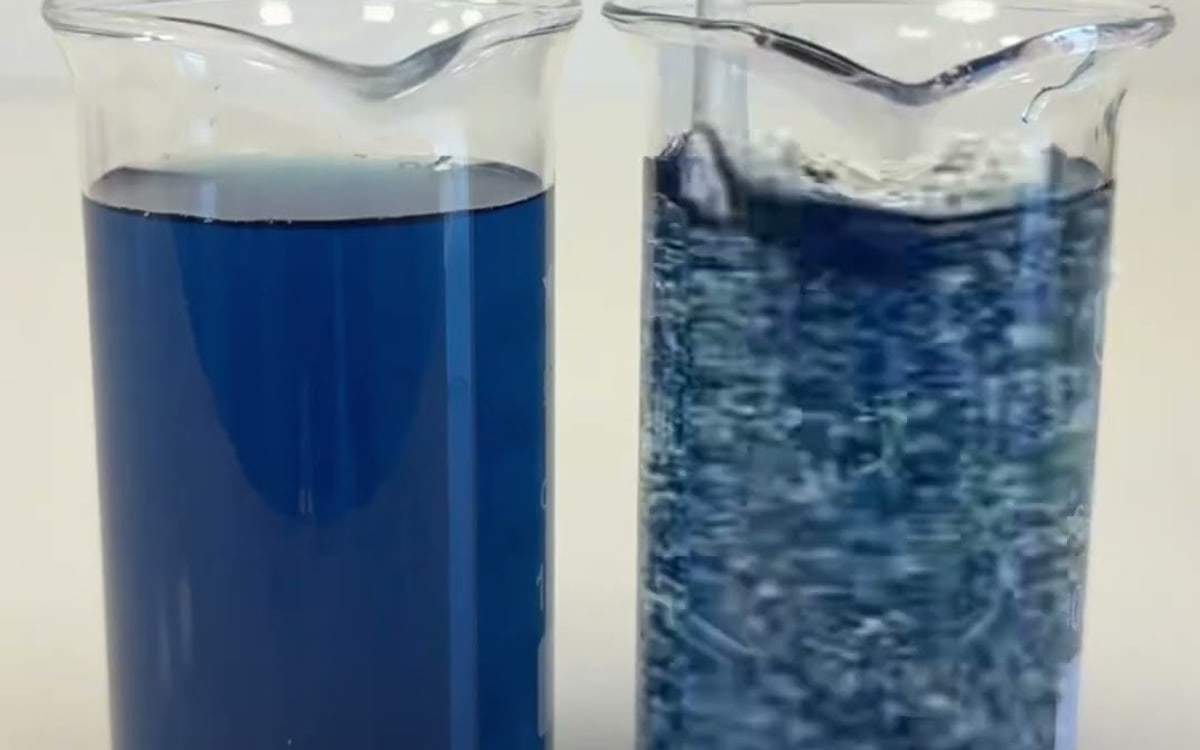 Denim / Textile Wastewater Decolorization — Decolorant + PAC + PAM