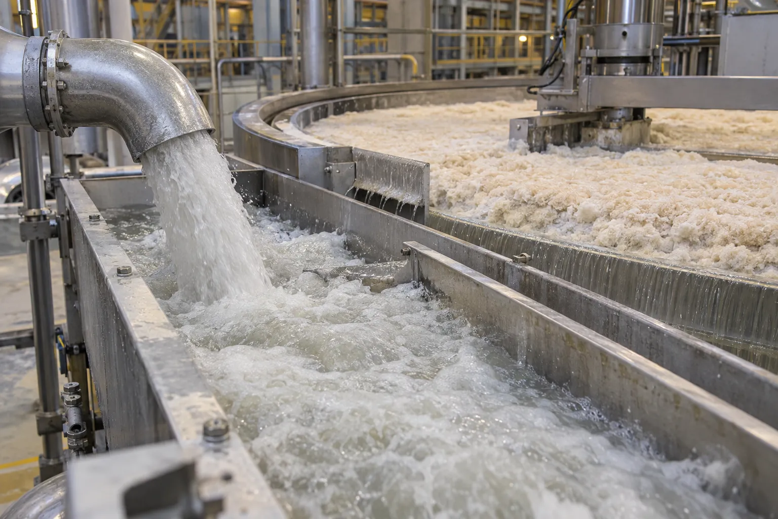 White-water recovery conditions shape chemical selection