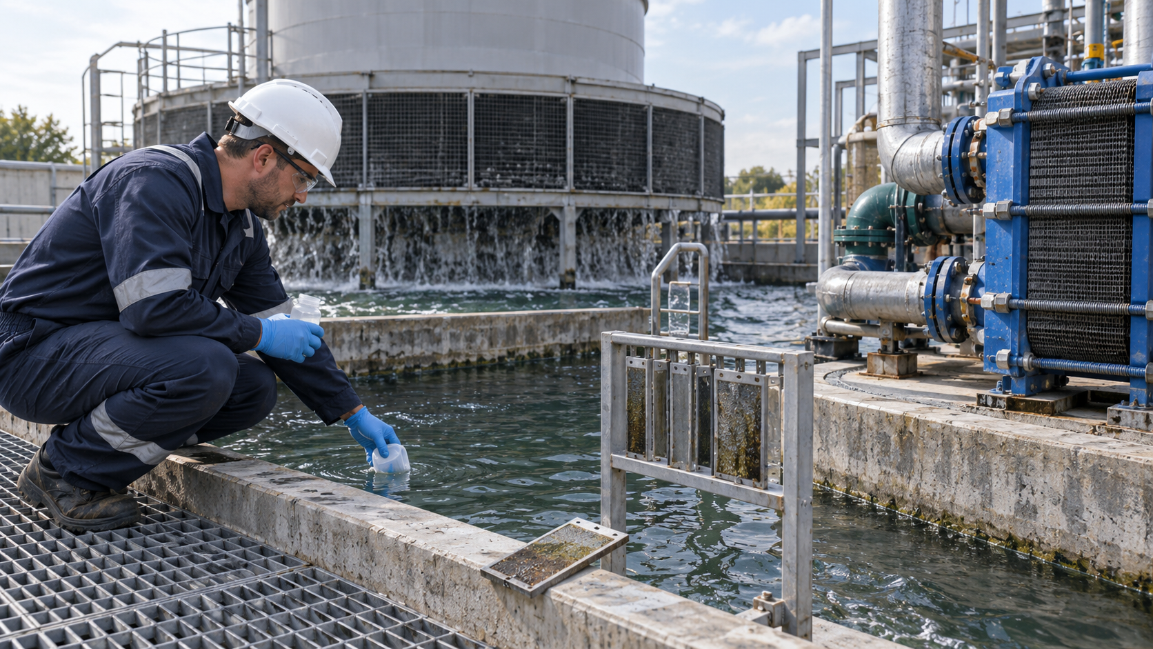 Cooling-Water Biofilm Recurrence: Choose the Control Route
