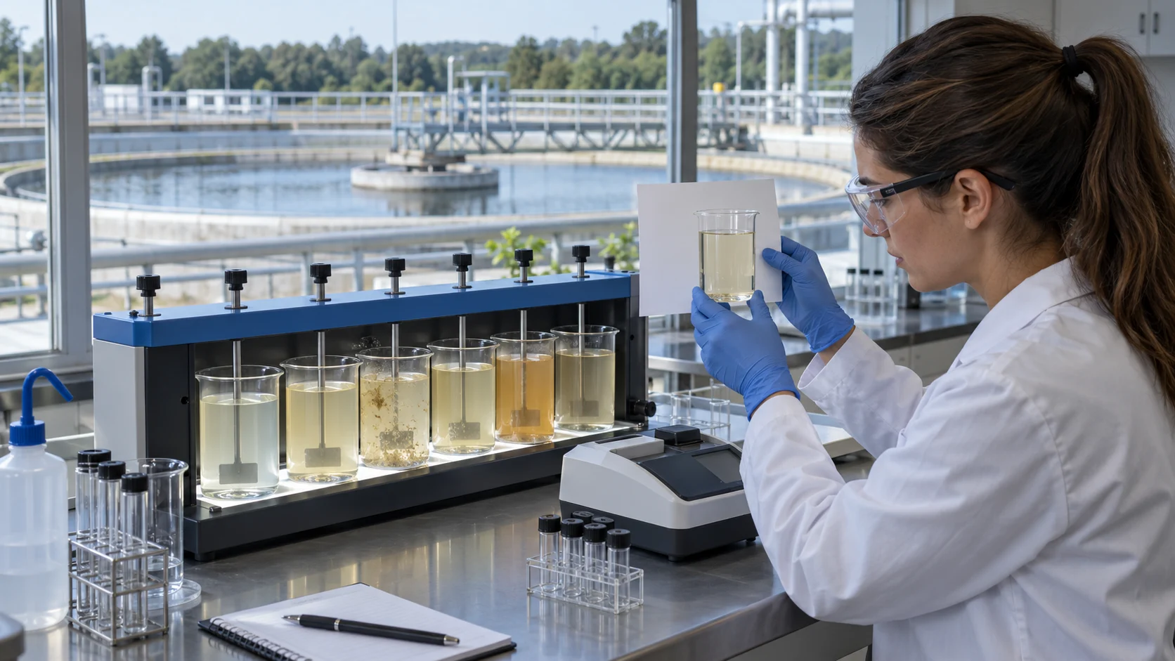 Post-Biological Effluent Color: Choose the Chemical Route from the Residual